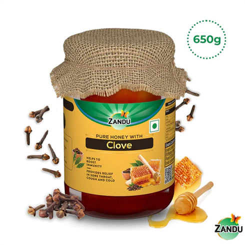 Zandu Pure Honey with Clove