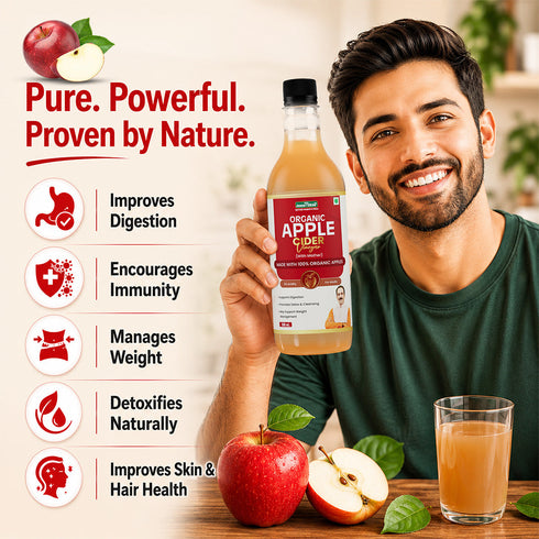 Jeena Sikho Apple Cider Vinegar Organic with Mother