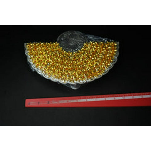 Pure Silver 108 Gold Flowers Stand 261.75g