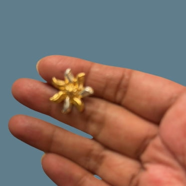 Pure Silver Flowers 4g Pack of 2