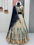 Ethenika Pure Tissue Silk Thread Sequence Lehenga Choli