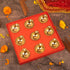 Servdharm Pure Brass Lakshmi Diya Gift Set | Set of 9 Diyas