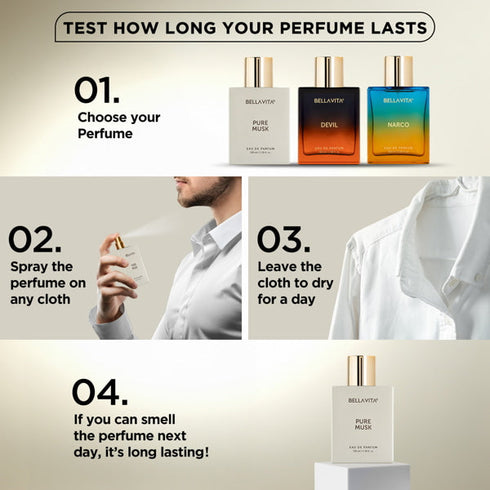 Bella Vita Pure Musk Unisex Perfume