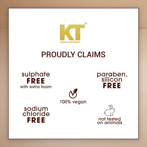 Kt Professional Pure Organic Argan Oil Hair Serum 50ml