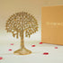 Pure Brass Kalpvriksh Tree with Birds (7 inch)