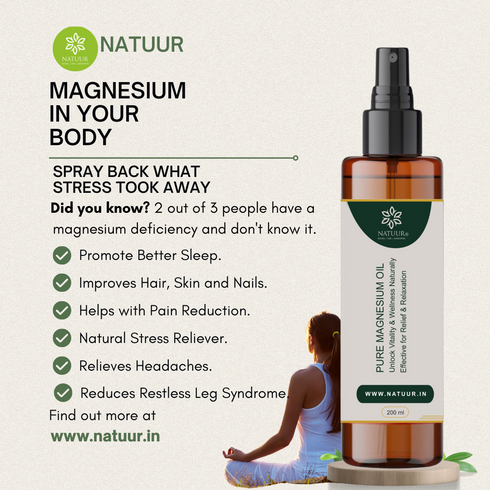 Natuur Pure Magnesium Oil Natural Vitality