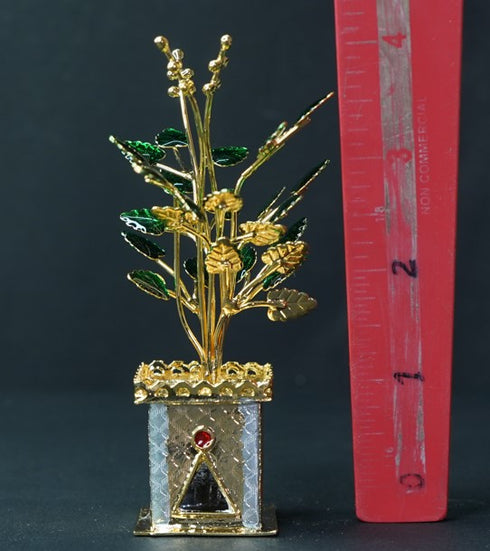 Pure Silver Tulsi Tree 45.76g By Mahita Collections