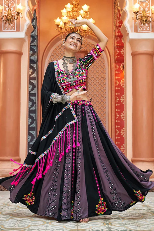 Shubhkala Purple Exclusive New Navratri Chaniya Choli Collection at Shubhkala