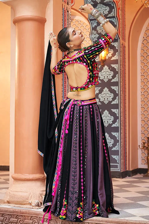 Shubhkala Purple Exclusive New Navratri Chaniya Choli Collection at Shubhkala