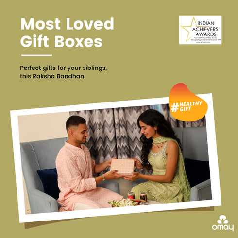 Omay Foods Pyaar Wali Rakhi Gift Hamper (for Brother)