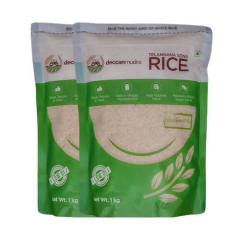 Deccanmudra Organic Telangana Sona Rice