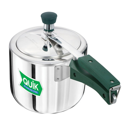 Hawkins Induction Quik Tall 3 Litre Stainless Steel Pressure Cooker