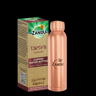 Zandu Copper Water Bottle|950ml