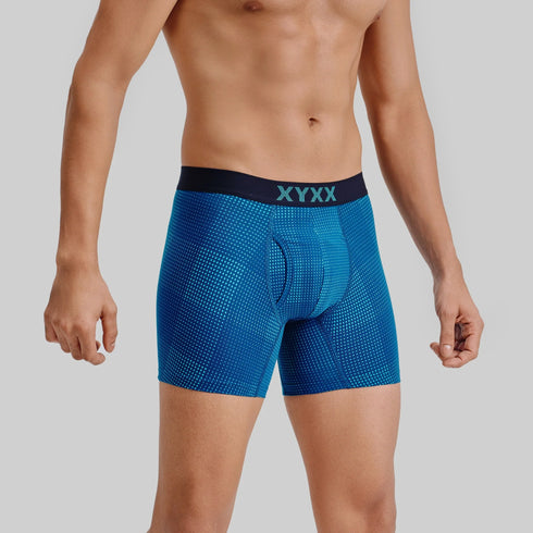 XYXX Quad Cotton Boxer Briefs - Aqua Green