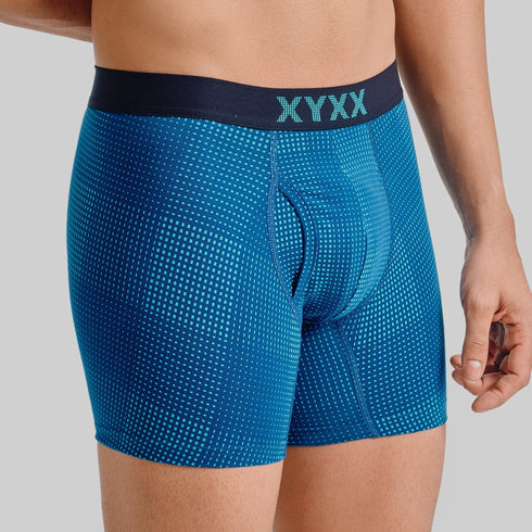 XYXX Quad Cotton Boxer Briefs - Aqua Green