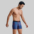 XYXX Quad Cotton Boxer Briefs - Sunset Blue
