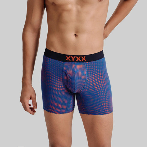 XYXX Quad Cotton Boxer Briefs - Sunset Blue