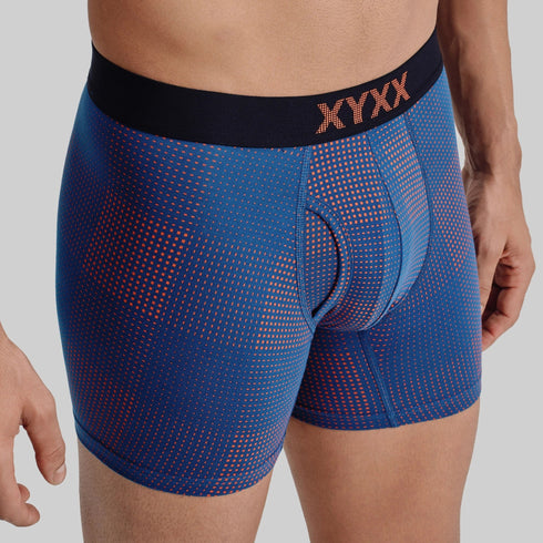 XYXX Quad Cotton Boxer Briefs - Sunset Blue