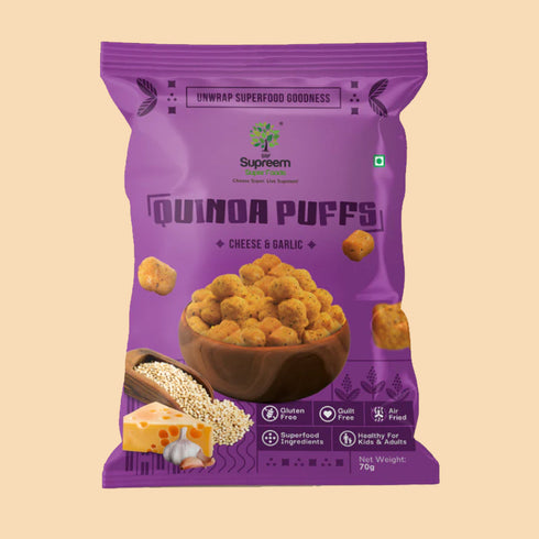 Supreem Super Foods Quinoa Puffs