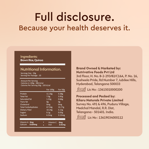 Nourish You Quinoa With Brown Rice Mix