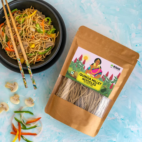 Kiwi Quinoa Millet Noodles