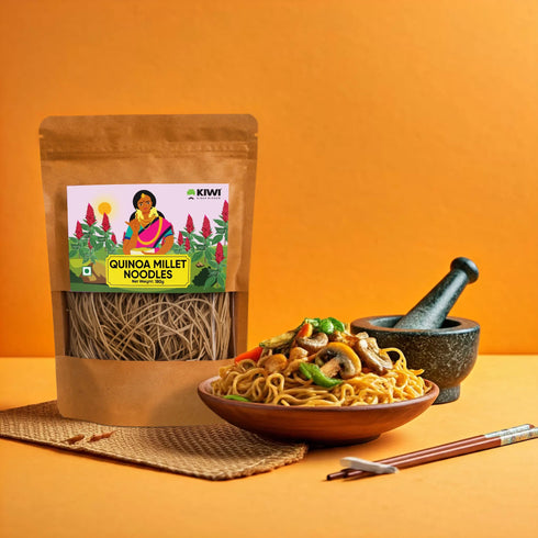 Kiwi Quinoa Millet Noodles