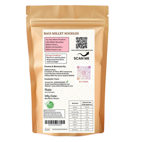 Millet Mania Ragi Noodles