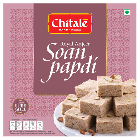 Chitale Bandhu Mithaiwale Soan Papdi Royal Anjeer