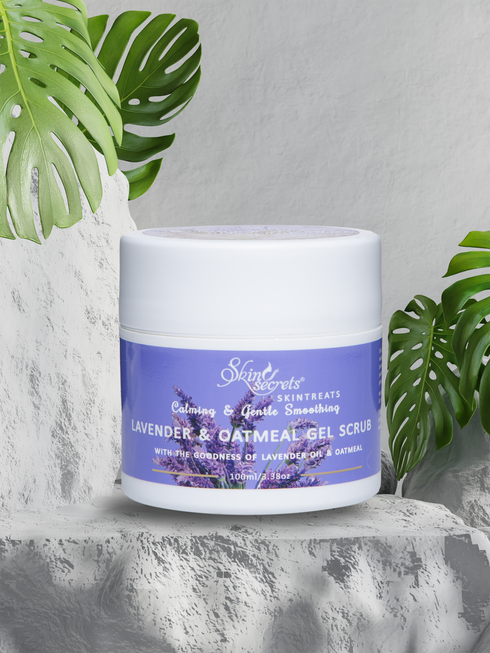 Skin Secrets Lavender & Oatmeal Gel Scrub 100gm