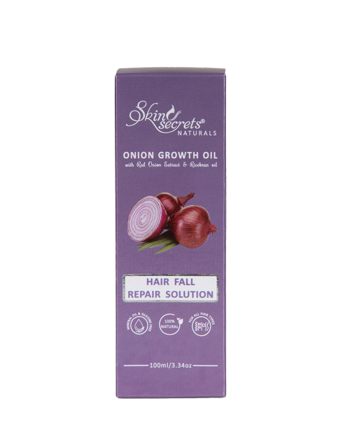Skin Secrets India Onion Hair Oil| 100% natural Mineral & Silicone Free