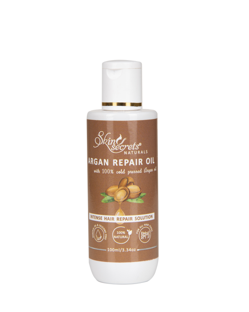 Skin Secrets India Argan Repair Hair Oil| 100% natural Mineral & Silicone Free