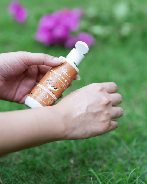 Skin Secrets India Almond Hair Oil| 100% natural Mineral & Silicone Free