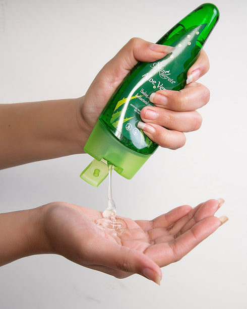 Skin Secrets India Aloe Vera Gel with Aloe Vera and Vitamin E for face skin & hair