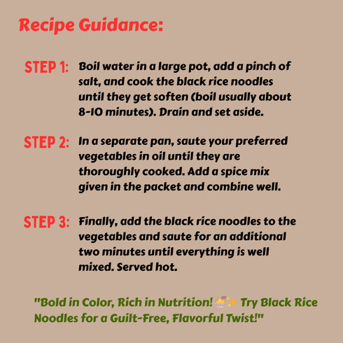 Millet Mania Black Rice Noodles