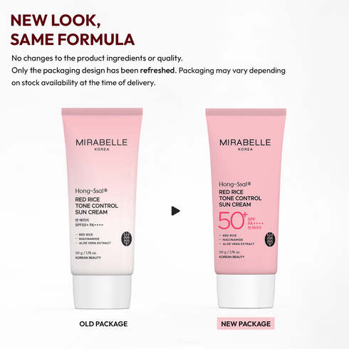 Mirabelle Korea Red Rice Sun Cream SPF 50 PA