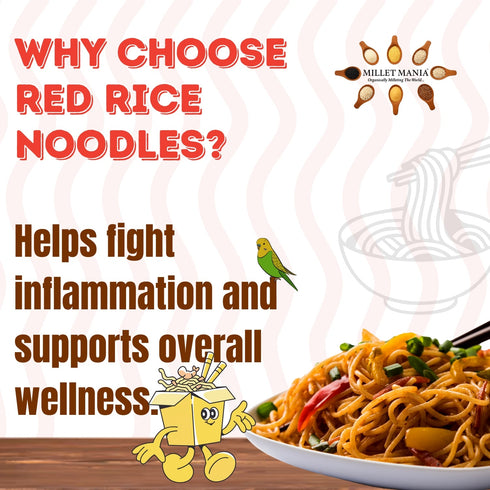 Millet Mania Red Rice Noodles