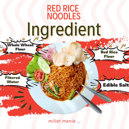 Millet Mania Red Rice Noodles