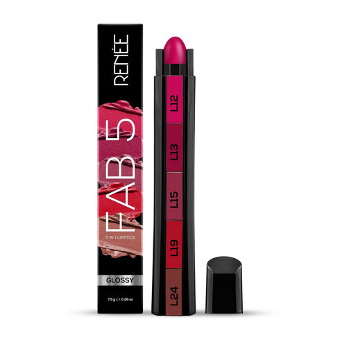 Renee FAB 5 Glossy 5 in 1 Lipstick