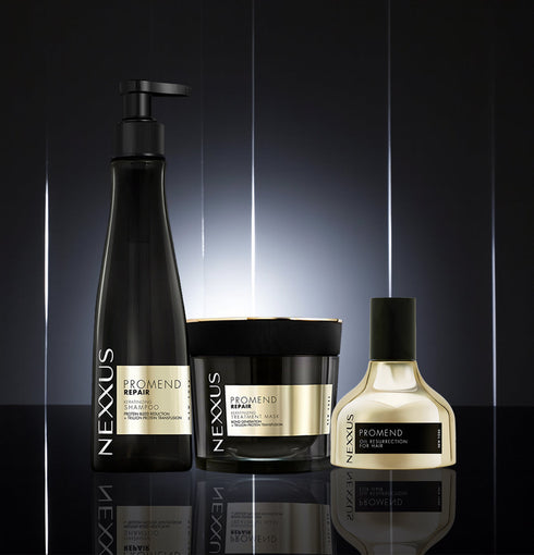 Nexxus PROMEND REPAIR KERATINIZING SHAMPOO MASK PROMEND OIL RESURRECTION OIL COMBO