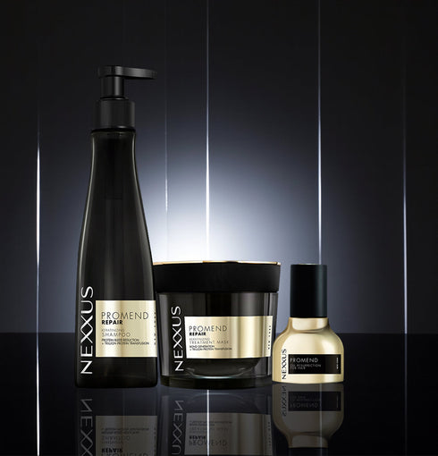 Nexxus Promend Repair Keratinizing Treatment Shampoo Mask 200ml Serum 30 Ml Combo