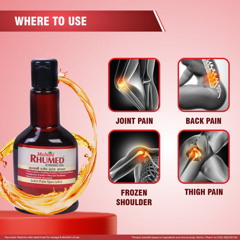 Multani Pharmaceuticals Limited Multani Rhumed Strong Oil for Joint Pain Specialist