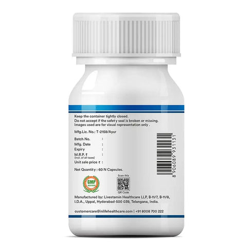 Inlife Triphala Extract 500mg Capsule