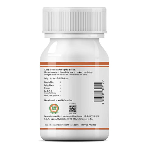 Inlife Arjuna Extract 500mg Capsule