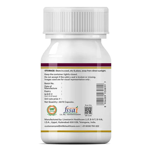 Inlife L-Arginine 1000mg Capsule