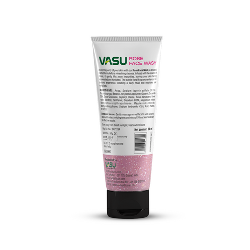 Vasuestore Vasu Rose Face Wash Hydrating