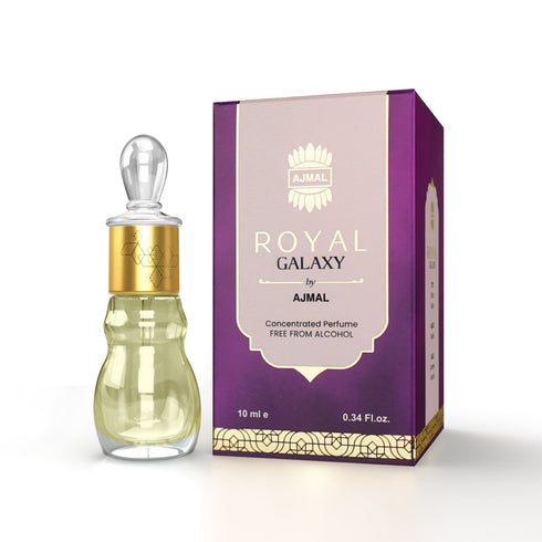 Ajmal Perfumes India ROYAL-GALAXY Non-Alcoholic Attar for Unisex