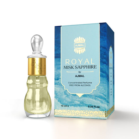 Ajmal Perfumes India ROYAL-MISK-SAPPHIRE Non-Alcoholic Attar for Unisex