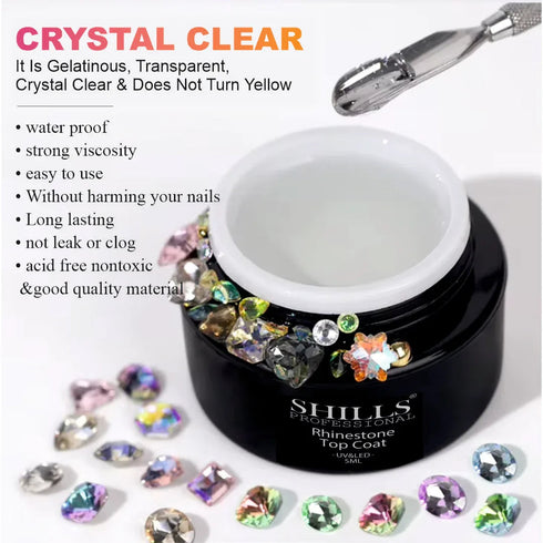 Shills Professional Rhinestone Top Coat 5ml