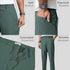 XYXX KINETIC: Soft Stretch Pants - Slim Fit Pitch Black