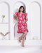 Miravan Women Empire Waist Pink mini Length Dress